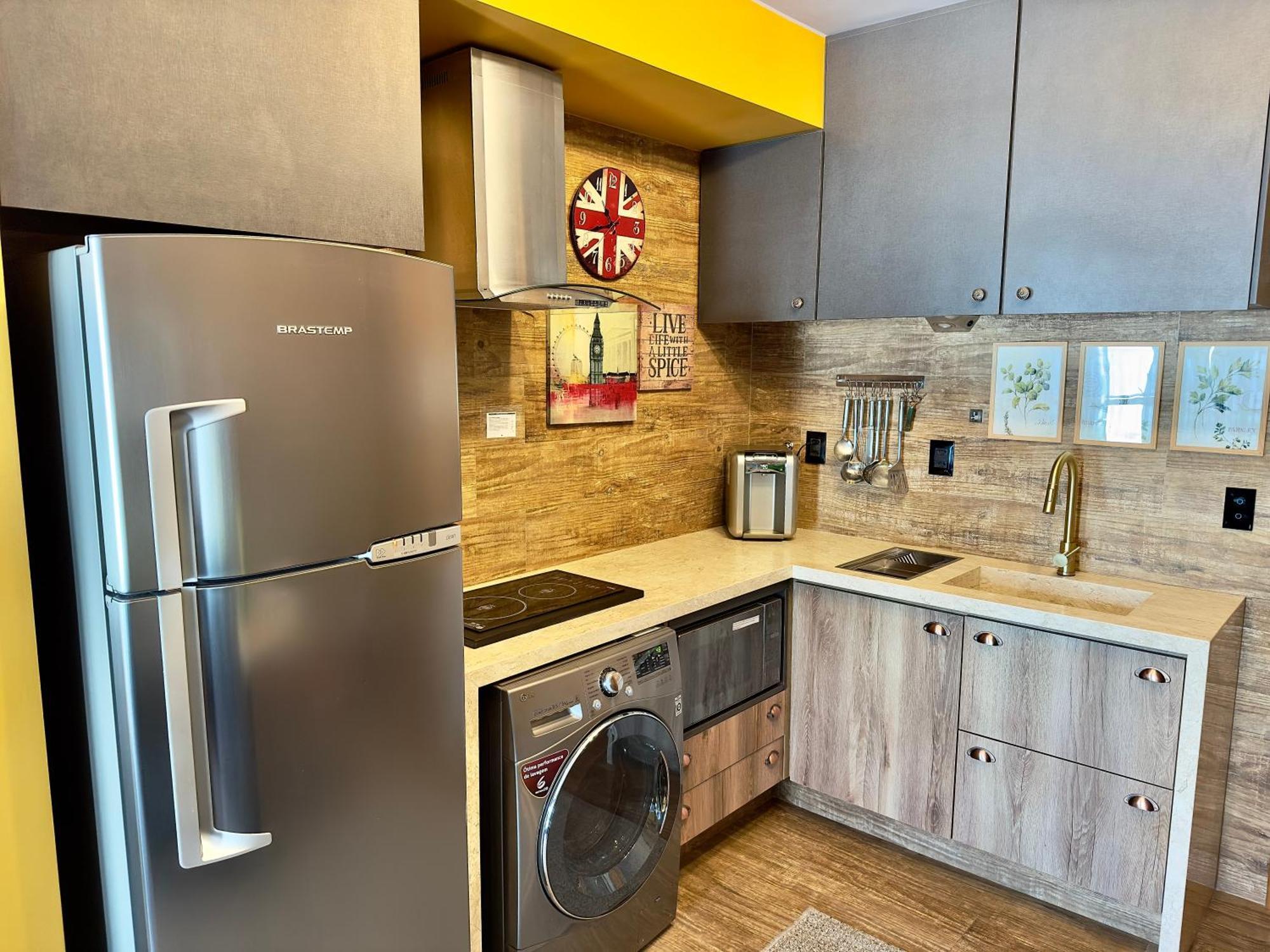 Ed Saint Moritz, Flat Com Garagem 01, Shn No Coracao De Brasilia Apartment ภายนอก รูปภาพ