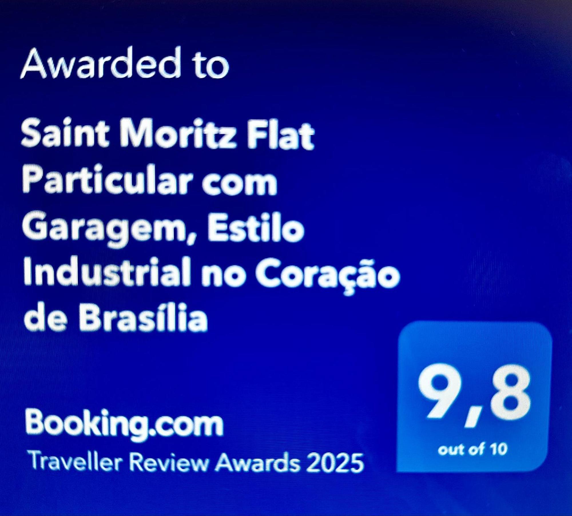 Ed Saint Moritz, Flat Com Garagem 01, Shn No Coracao De Brasilia Apartment ภายนอก รูปภาพ