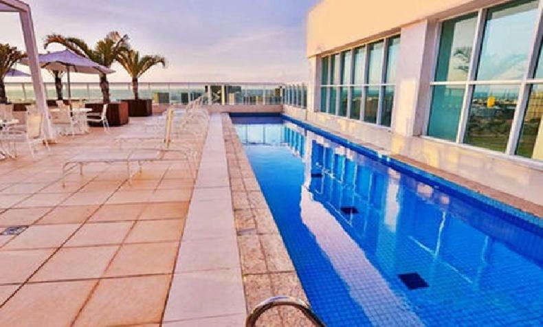 Ed Saint Moritz, Flat Com Garagem 01, Shn No Coracao De Brasilia Apartment ภายนอก รูปภาพ