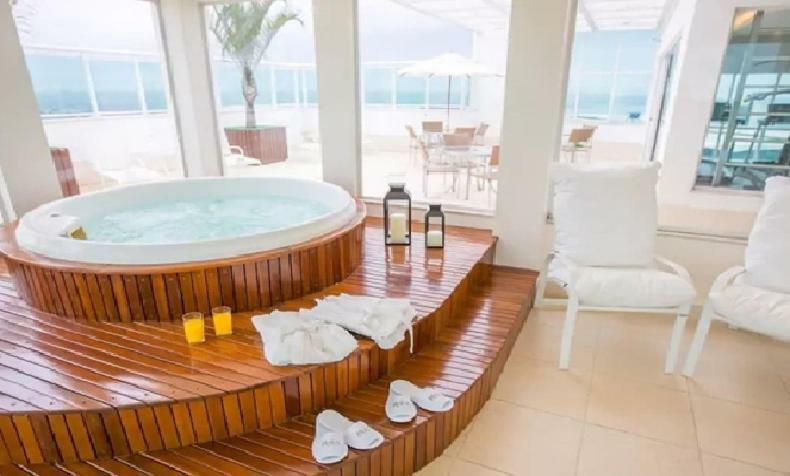 Ed Saint Moritz, Flat Com Garagem 01, Shn No Coracao De Brasilia Apartment ภายนอก รูปภาพ