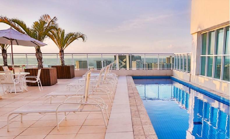 Ed Saint Moritz, Flat Com Garagem 01, Shn No Coracao De Brasilia Apartment ภายนอก รูปภาพ