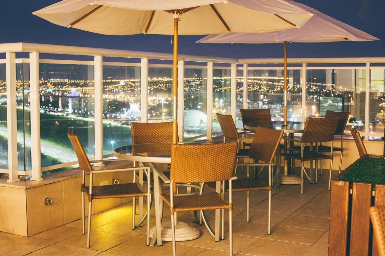 Ed Saint Moritz, Flat Com Garagem 01, Shn No Coracao De Brasilia Apartment ภายนอก รูปภาพ
